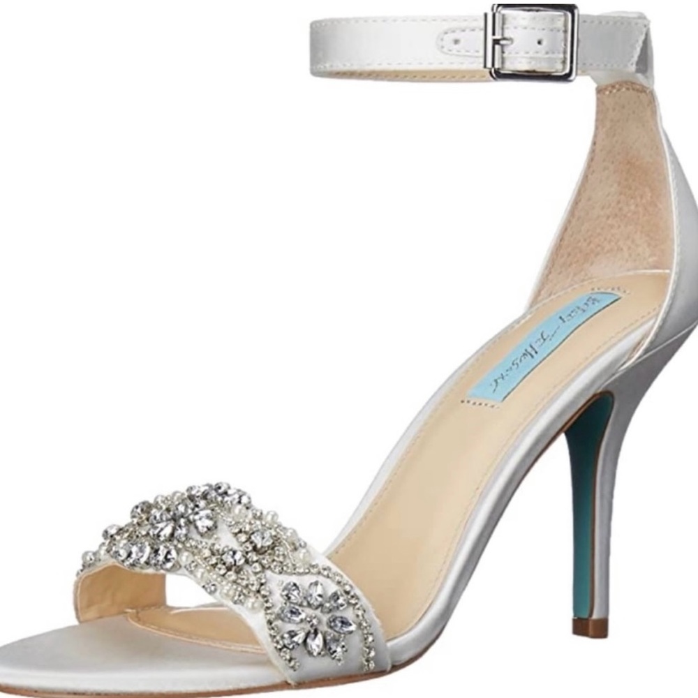 Betsy Johnson Ivory wedding shoes